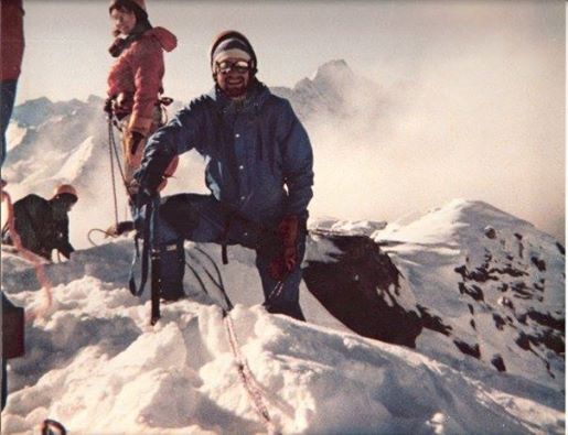 Mountaineering training back in 1984. :)