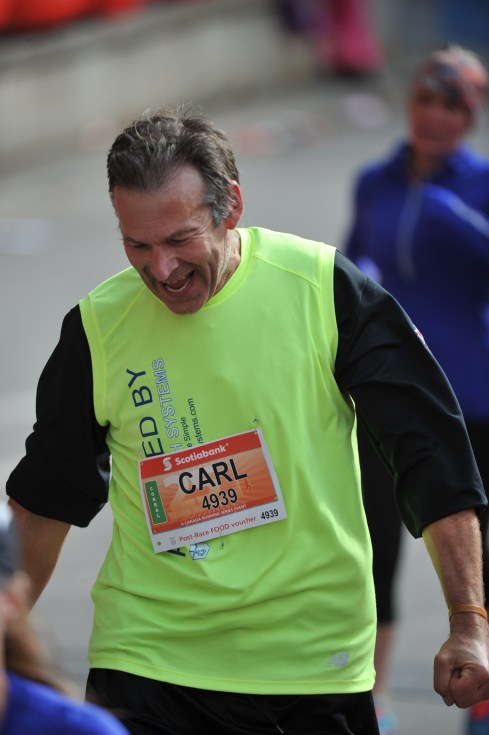 SUCH a sense of relief walking away from the finish line. :)