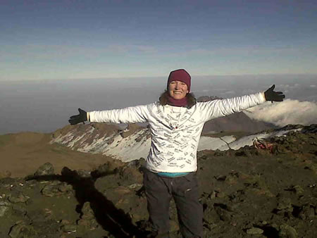 On top of Africa. Image via ninaspencer.com