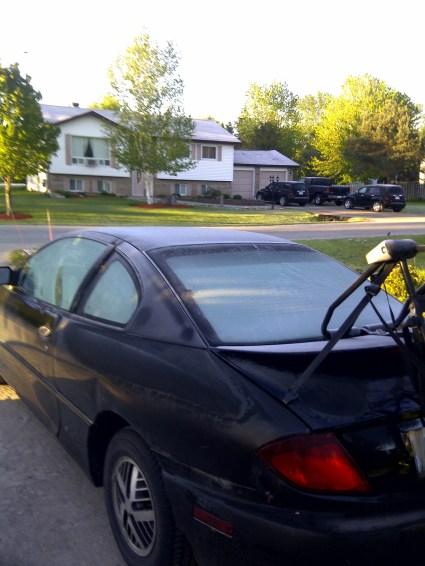 Heavy frost the morning of May 23rd.