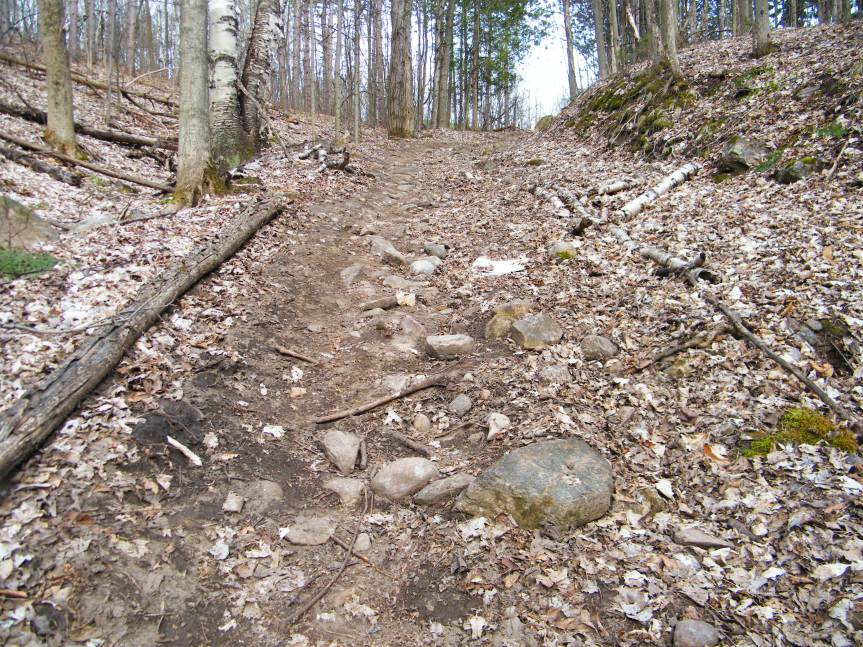 There was leg burning hills!