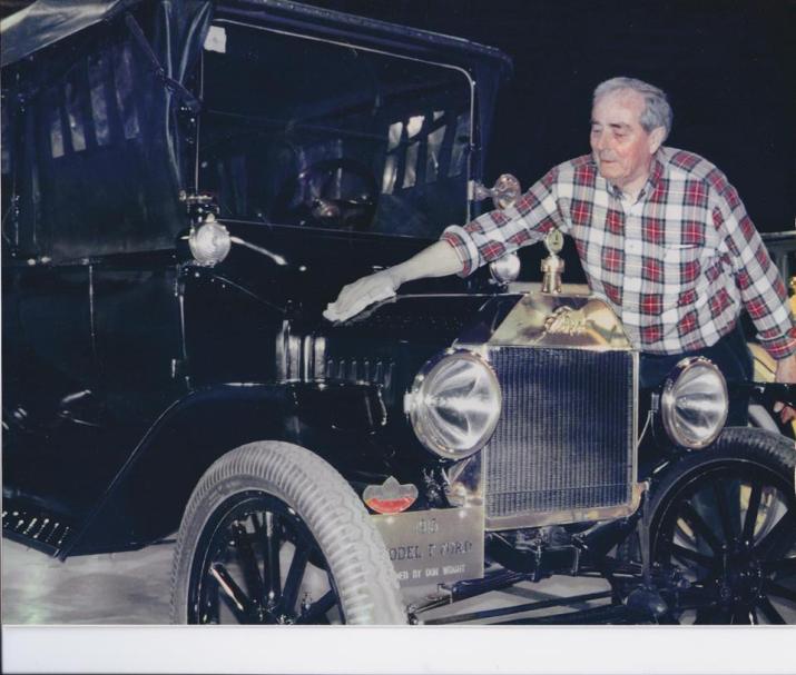 After our drives together Uncle Don would take me out back to show me his projects. Many of the cars he restored were previously rusted heaps of metal.