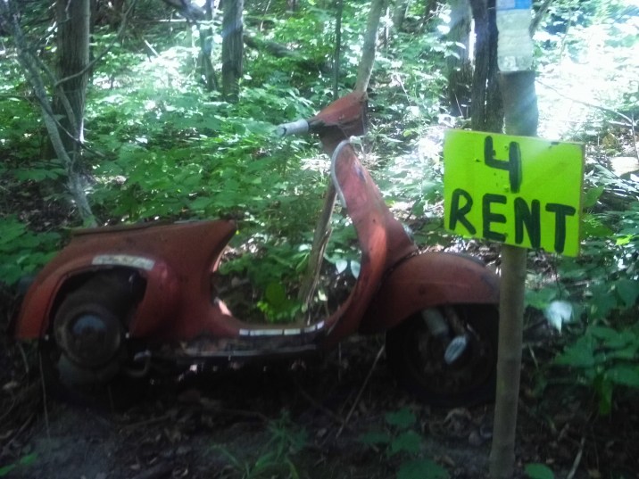 Loved seeing this, just about a kilometer from the finish line