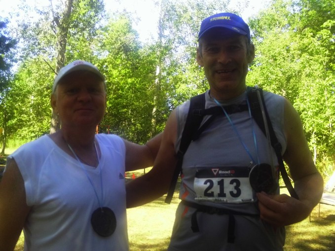 So cool to be a part of Gene's marathon distance or longer race!