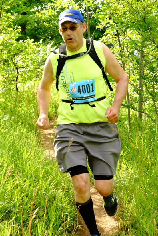 Running the second of four 50k Ultras in 2016. The North face Endurance Challenge