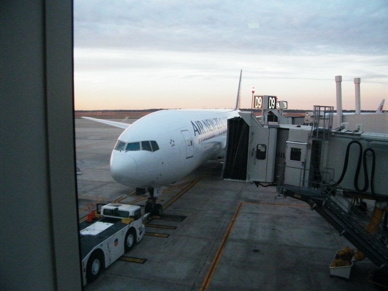 First holiday/first airplane trip in 12 years. Forgot how HUGE these jumbo jets are